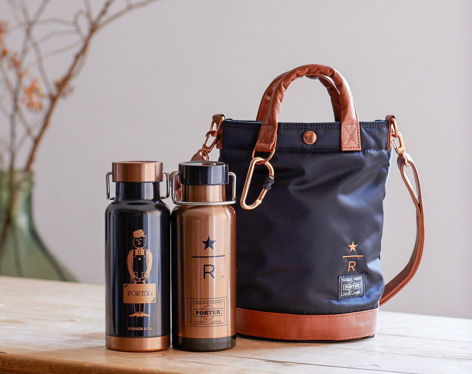 スターバックス「PORTER（ポーター）」と初コラボ！ バッグ/ボトルを