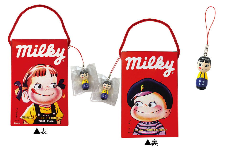 不二家、3000円以上の購入で“レトロなペコちゃん”「マルシェバッグ」が