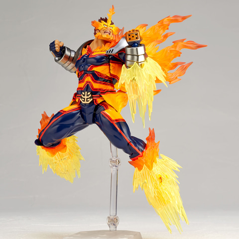 ヒロアカ」、ベテランヒーロー「エンデヴァー」が可動フィギュア化