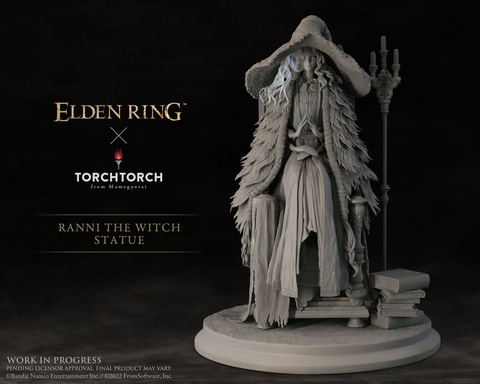 ELDEN RING」より魔女ラニが魔術師塔にて褪せ人を待つ姿で再現 - HOBBY