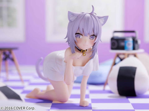 もぐもぐもぐ〜。ホロライブ所属・猫又おかゆが「Relax time」シリーズ