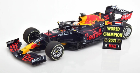 F1 2021シーズン最終戦アブダビGP」チャンピオンマシンのダイキャスト