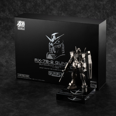ガンプラ「ガンダリウム合金モデル 1/144 RX-78-2 ガンダム」再販分が