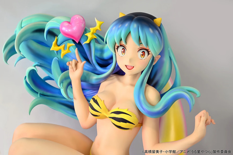 うる星やつら ラム＆テン」等身大フィギュア、1体限定の抽選販売が開始