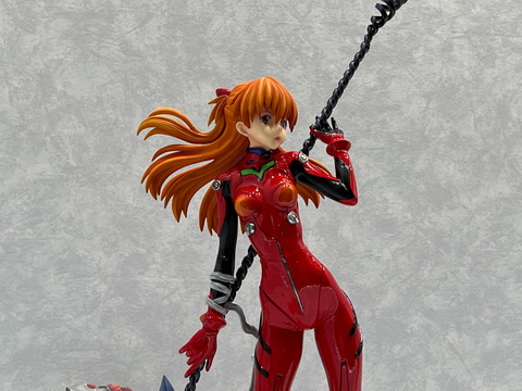 アスカ・ラングレー フィギュア 槍付き アスカ・ラングレー フィギュア