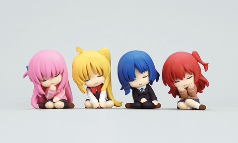 肩ズンFig. ぼっち・ざ・ろっく!」発売決定！ 結束バンドのメンバー4人