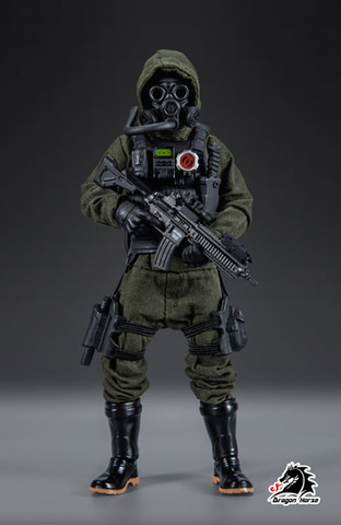 可動フィギュア「DH-S002LG SCP財団シリーズ 機動部隊Zeta-9