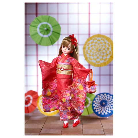 豪華な振り袖姿！ 「リカちゃん LD-30 Kimonoリカちゃん 紅」、12月28