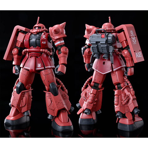 HG 1/144 シャア専用高機動型ザクII」、4月発送の2次販売、2月12日11時
