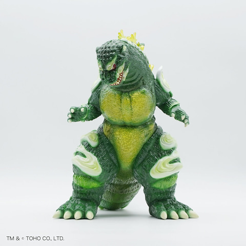 アーティスティックなソフビ、「GVA-BC ゴジラ1995 Frog Tree 浮世ノ絵