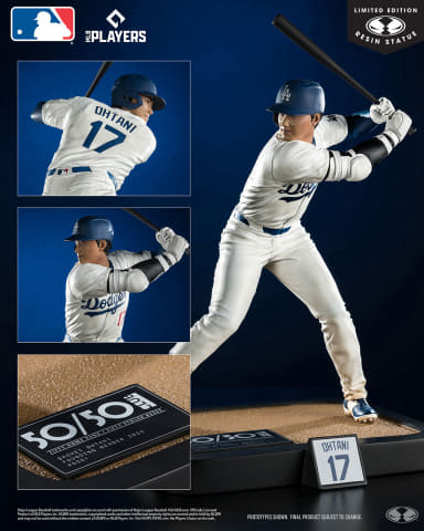 ロサンゼルス・ドジャースの大谷翔平選手が1/6スケールでスタチュー化