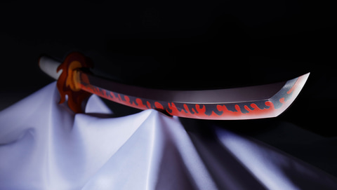 煉獄さんの日輪刀を再現した「PROPLICA 日輪刀（煉獄杏寿郎）」、好評