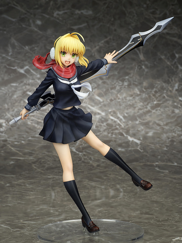 制服姿で元気いっぱいのネロ！ 「Fate/EXTELLA LINK」よりネロ