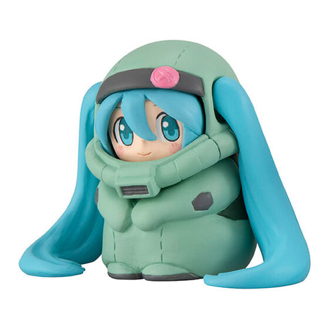 ガンダム45周年×初音ミク」コラボプロジェクトよりザクやズゴックの
