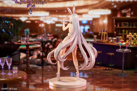 NIKKE」ブランとノワールがフィギュア化！ セクシーなバニースーツが1