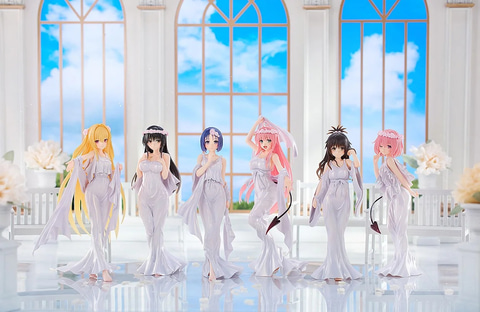 美少女プライズフィギュアセット ナーベラル ToLOVEる 勝利の女神 推し