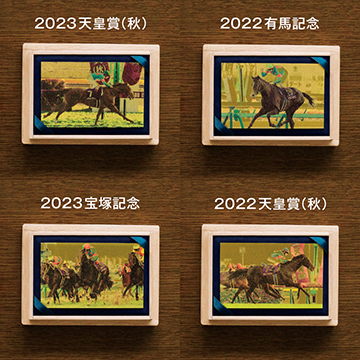 世界最強馬「イクイノックス」純金プレート・純金カード・記念切手