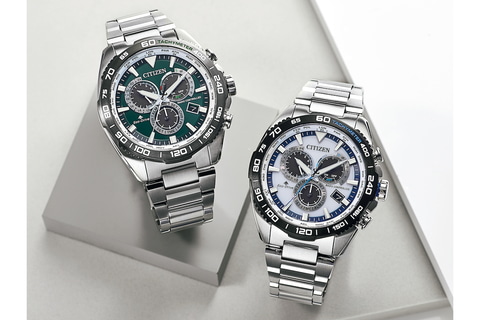 シチズン プロマスター、クロノグラフ新色やミリタリー色のデイデイト