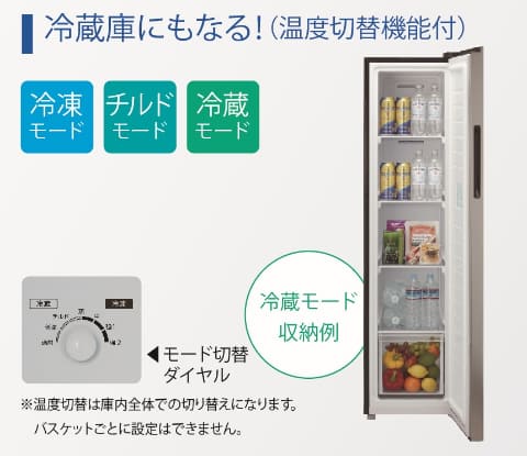 アクア、スリムな幅40cmの冷凍庫140Lサイズ - 家電 Watch