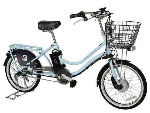 20分でフル充電できるカーボンバッテリー搭載の電動アシスト自転車