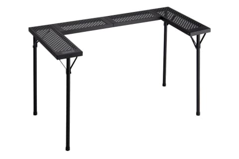 コールマン、肉焼き担当が孤立しないBBQテーブル - 家電 Watch