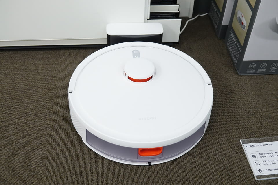 Xiaomi ロボット掃除機 S20」発売、吸引力5000Pa・2万4800円