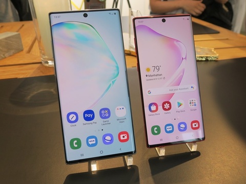 サムスン、フラッグシップモデル「Galaxy Note10/10＋」を発表