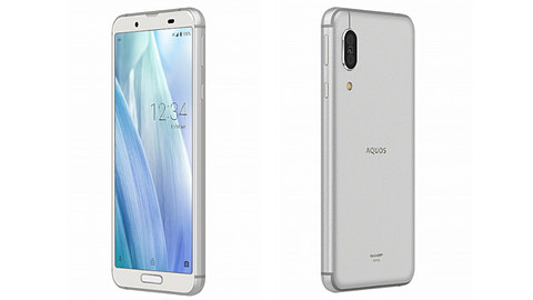 auから「AQUOS sense3 SHV45」、デュアルカメラと上位機種譲りのAI動画