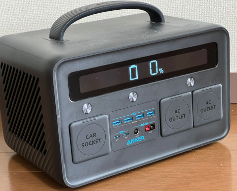 アンカーの大容量ポータブル電源を試す - ケータイ Watch
