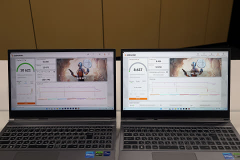 バッテリー100%ドスパラ Core i7-13700HX/ RTX4060 ASCII.jp：Core i7
