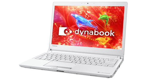 東芝、光学ドライブ付きの14時間駆動モバイルノート「dynabook RX73