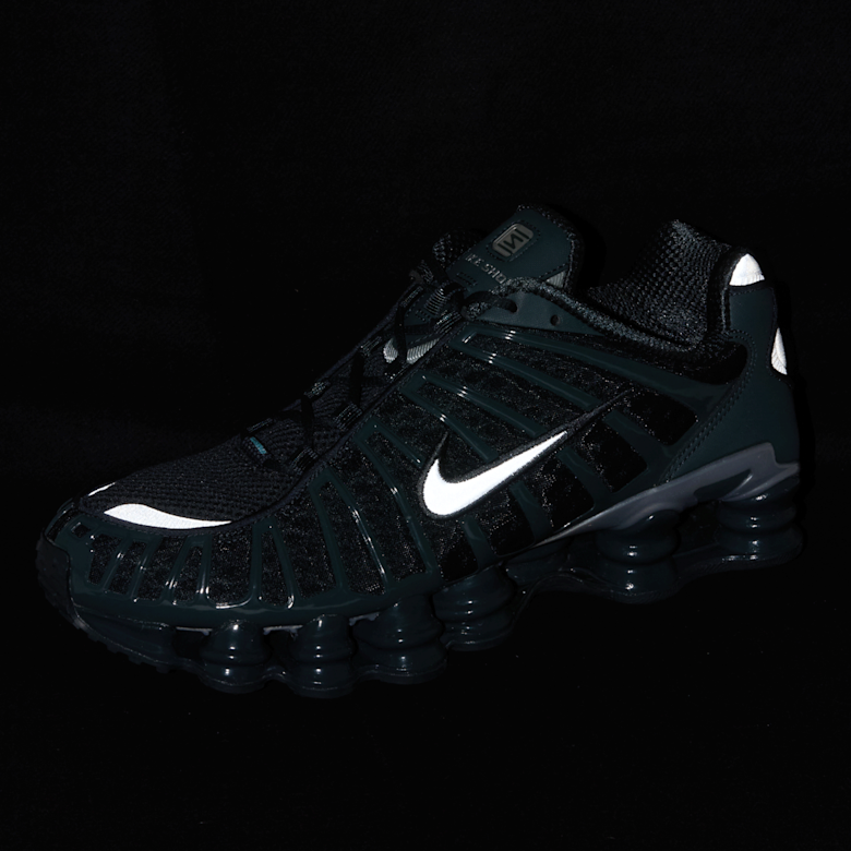 Buy Nike Shox TL in seaweed/gunmetal | AV3595-302 | solebox