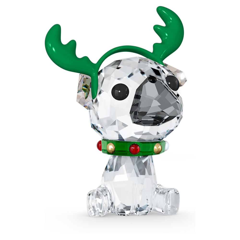 Holiday Cheers Pug | Swarovski
