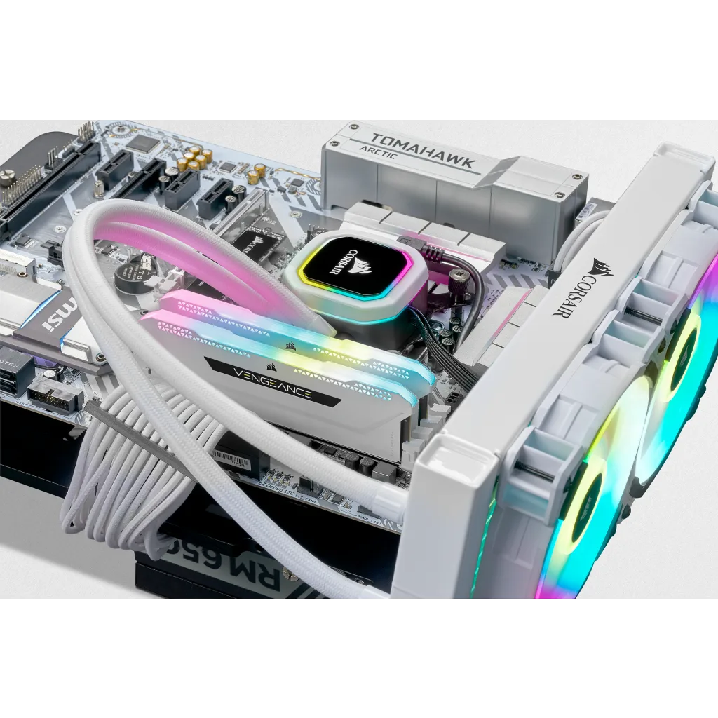 VENGEANCE RGB PRO SL 32GB (4x8GB) DDR4 DRAM 3200MHz C16 Memory Kit