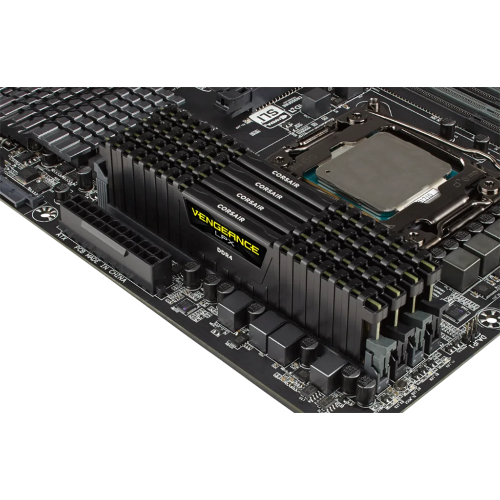 VENGEANCE® LPX 32GB (4 x 8GB) DDR4 DRAM 3200MHz C16 Memory Kit - Black