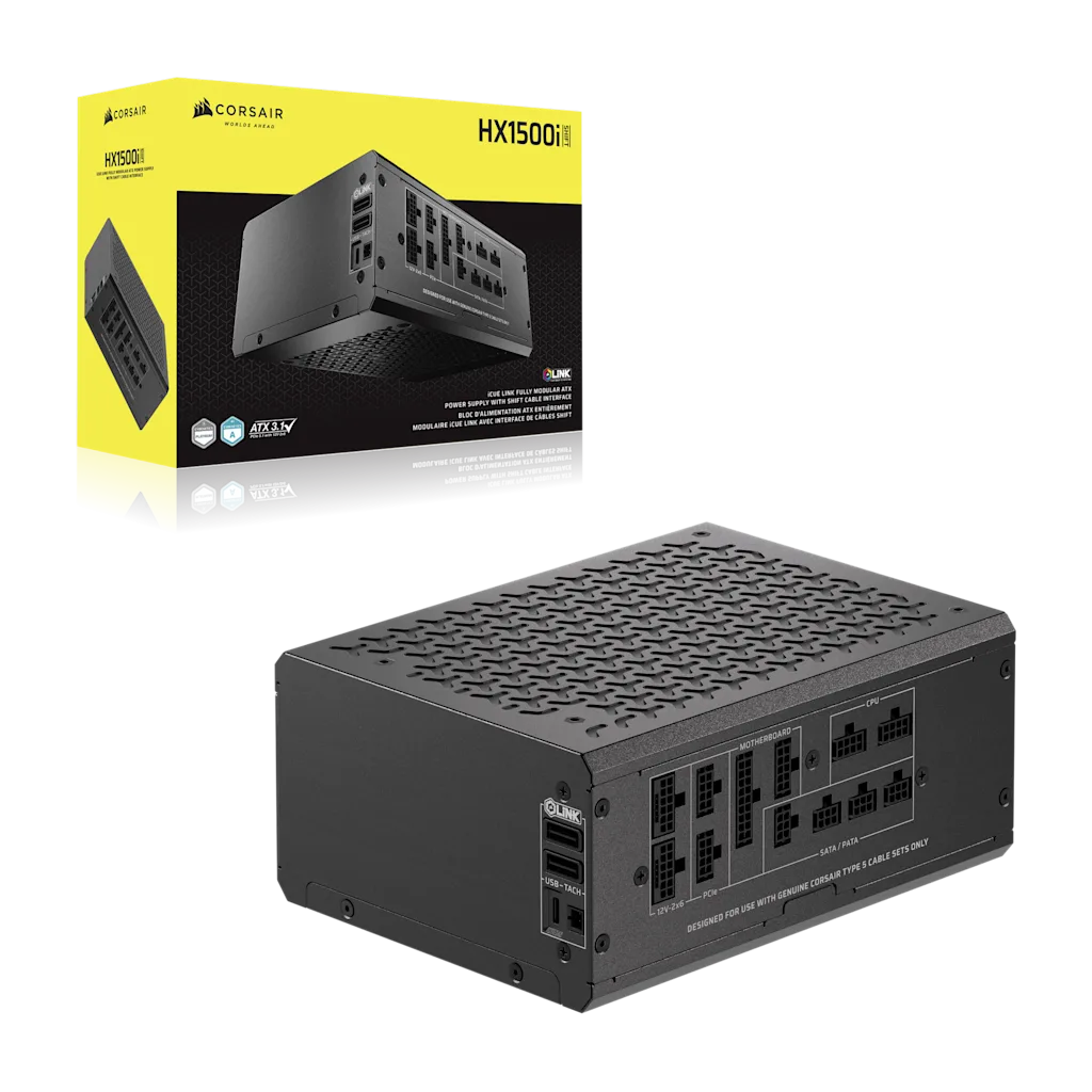 HX1500i SHIFT Fully Modular Platinum ATX Power Supply