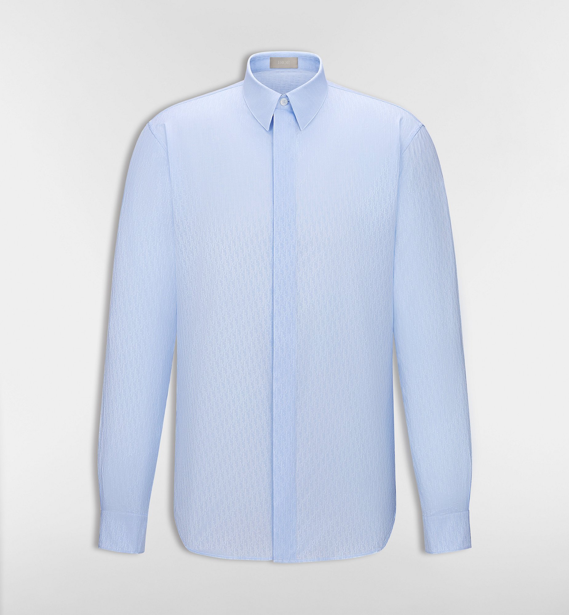 Dior Oblique Shirt White Cotton Jacquard | DIOR