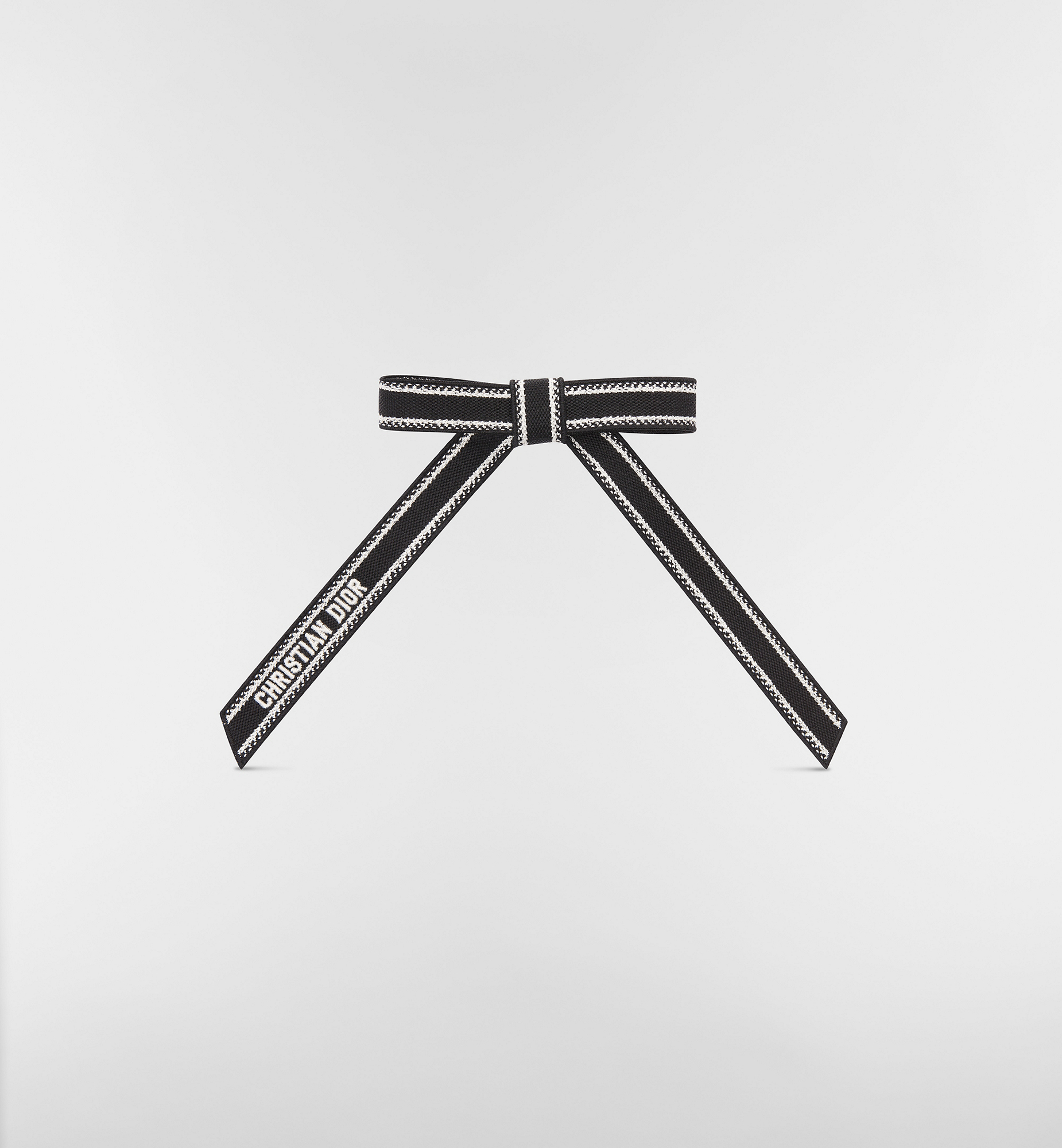 DIOR | Christian Diorエンブロイダリー Dior Twist リボンバレッタ