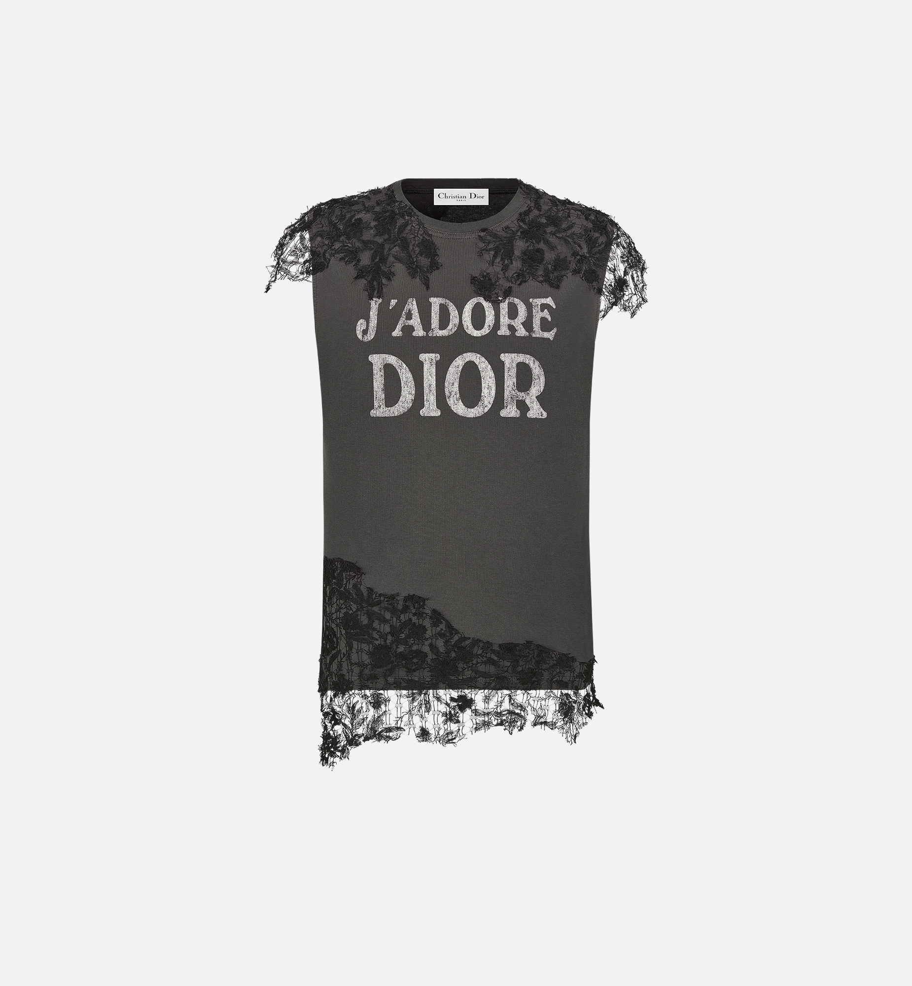 DIOR | J'Adore Dior タンクトップ コットンジャージー & レース