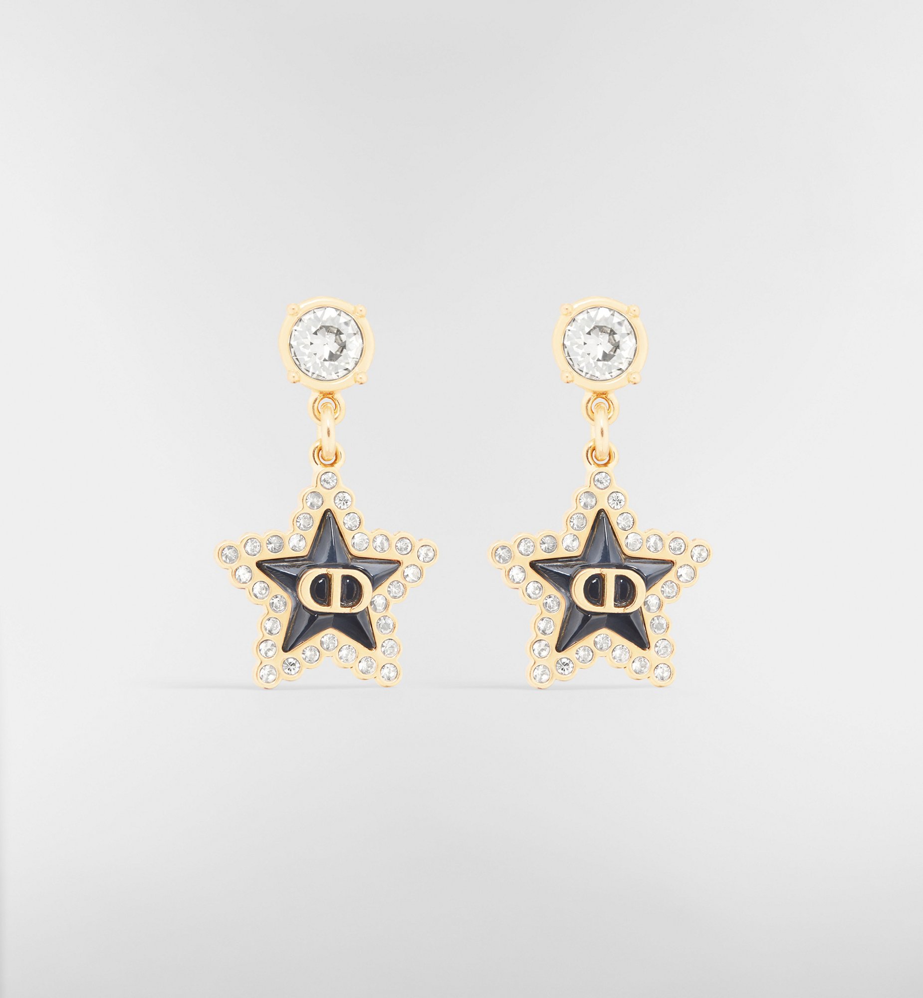 DIOR | Petit CD Lucky Baroque ピアス メタル・クリスタル・ガラス