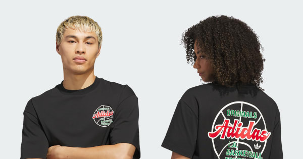 Camiseta Originals Basketball Tournament - Preto adidas | adidas