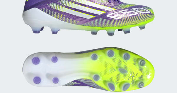 F50 サッカースパイク シューズ 紫/緑 楽天市場】【公式】アディダス