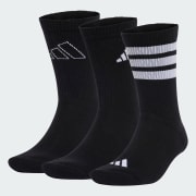 アディダス ロゴソックス 3足組 - ブラック | アディダス ジャパン