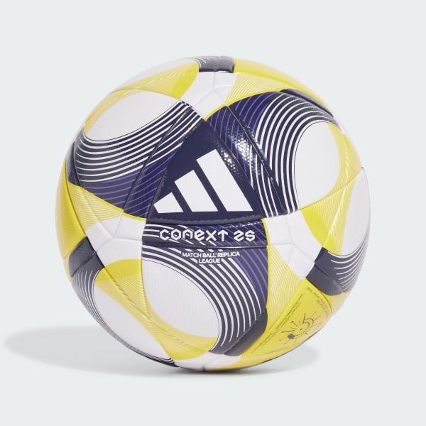 adidas Conext 25 League Ball - White | Free Shipping with adiClub