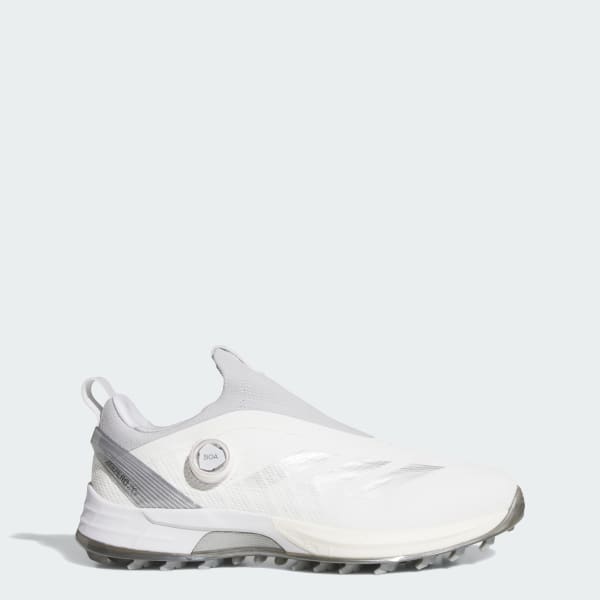 adidas Adizero ZG Boa Spikeless Golf Sneakers - White | Free