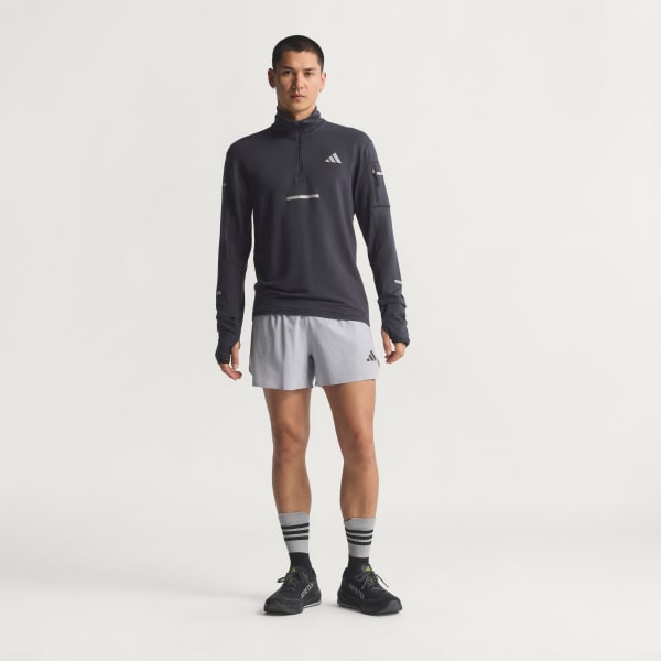adidas Adi365 Running CLIMAWARM+ Half-Zip - Black | Free Shipping