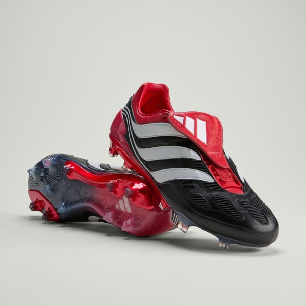 adidas Predator Precision Firm Ground Cleats - White | Free