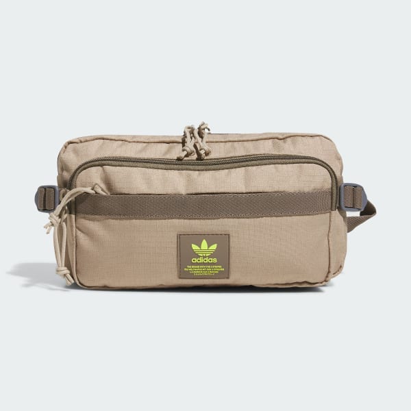 adidas Rectangle 2.0 Crossbody Bag - Green | Free Shipping with