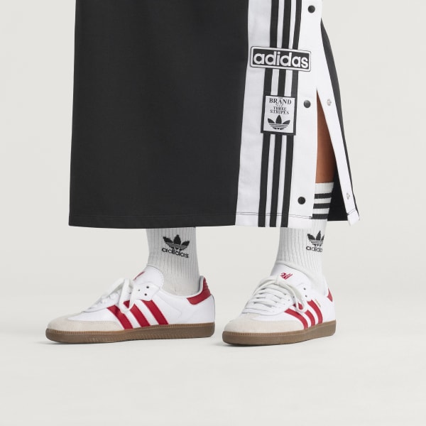 adidas Samba Liverpool FC Sneakers - White | Free Shipping with