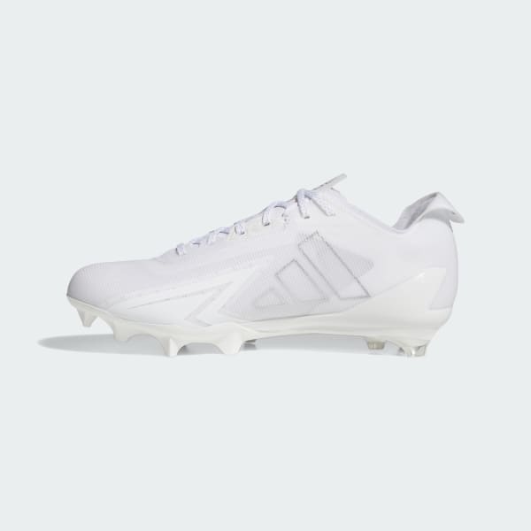 adidas Adizero Electric II Football Cleats - White | Free Shipping